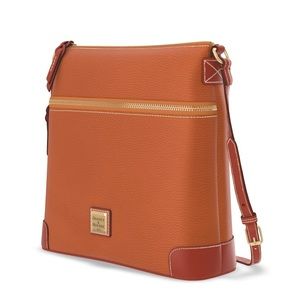 EUC Dooney & Bourke Pebble Grain Crossbody Caramel